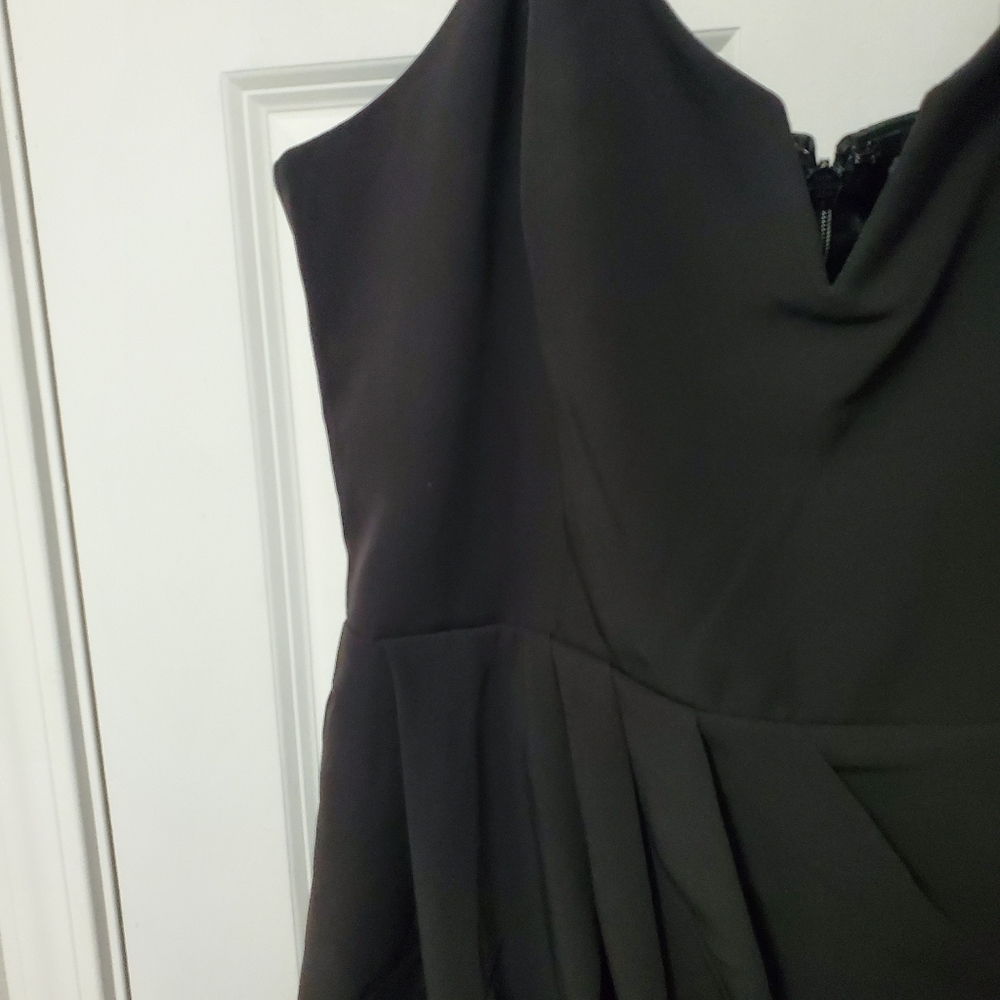 City Chic Sassy V Dress Black Size 18 NWT - Picture 15 of 16